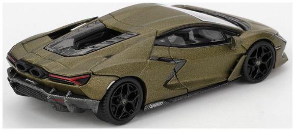MiniGT  1:64th Scale Lamborghini Revuelto Verde Gea Matte (LHD) Blister Packaging