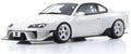 Kyosho  1:18th Scale Samurai Collection Nissan Silvia S15 Khyzyl Saleem White