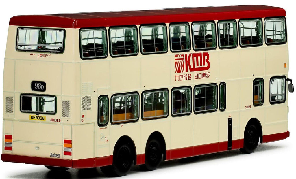 80M Bus Model 1:76th Scale KMB Leyland Olympian 12m (98D)