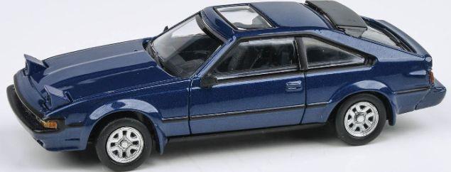 Paragon 1:64 Scale Toyota Celica XX/Celica Supra 1984 Dark Blue Metallic