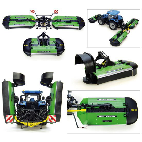 Universal Hobbies 1:32 Scale Deutz Front & Rear Mower Set