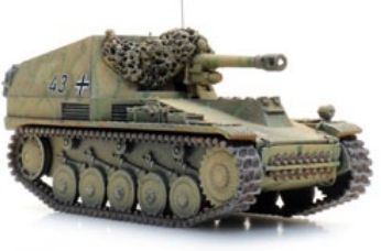 Artitec 1:87 Scale Sd.Kfz. 124 Wespe Camo WM ready 1:87