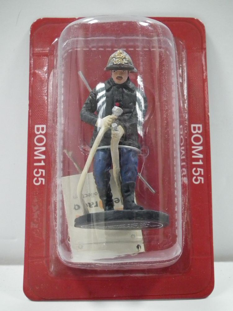 Atlas Editions 1:32 Scale Fireman - Motorcyclist - Paris 1978
