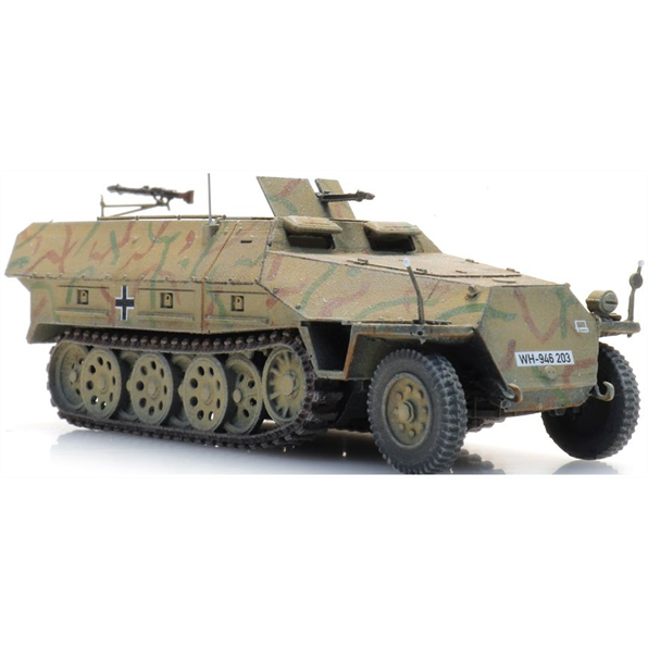 Artitec 1:87 Scale Sdkfz 251/1 D Tarnung (WM) Ready-Made, Painted