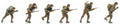 Artitec  1:72nd Scale D-Day Infantry Storming Beach (6x) (US) Ready