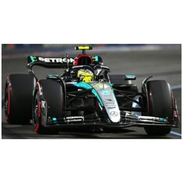 Spark 1:43 Scale Mercedes AMG Petronas #44 F1 W15 E Performance 2nd Las Vegas GP 2024 Hamilton