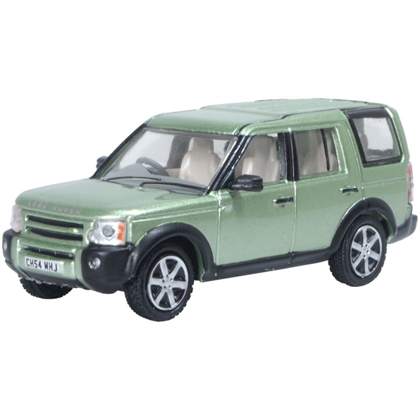 Oxford Diecast 1:76 Scale Land Rover Discovery 3 Vienna Green
