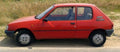Norev 1:87 Scale Peugeot 205 XL 1985 Red