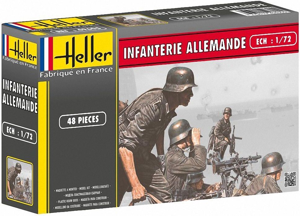 Heller 1:72 Scale Infanterie Allemande (German Infantry)