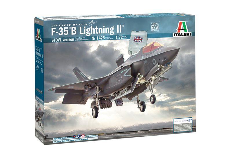 Italeri 1/72 Scale RAF Lockheed Martin F-35 B Lightning II Stovl Version IT1425