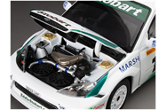 Sunstar 1:18 Scale Ford Focus RS WRC '03 #1 Colin McRae Pirelli Int Rally 2005 (Limited 1999pcs)