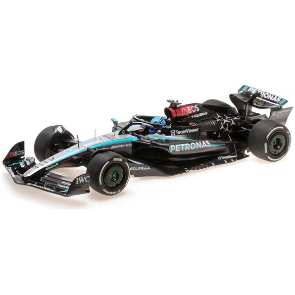 Minichamps 1:18 Scale Mercedes AMG Petronas F1 W15 E Performance George Russell 1st Austrian 2024