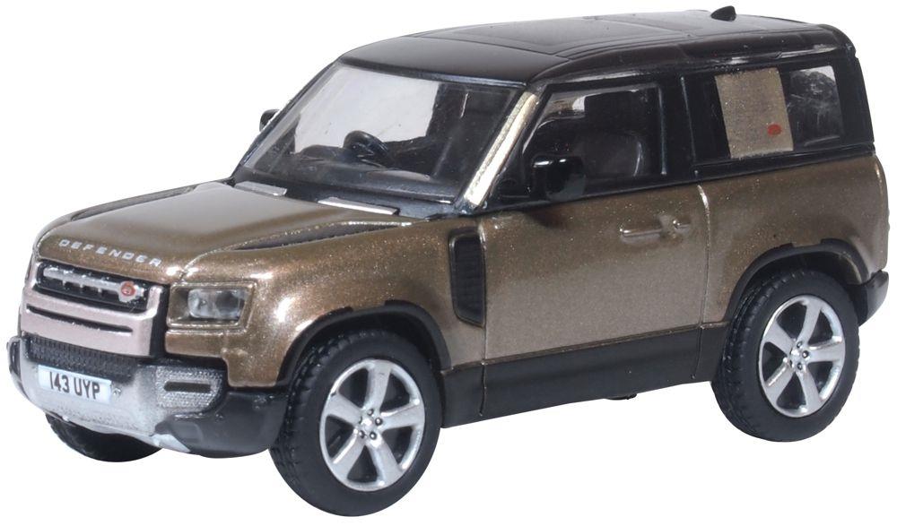 Oxford Diecast 1:76 Scale New Defender 90 Godwana Stone