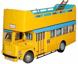 Britbus 1:76 Scale Guy Arab Tree Lopper - Yellow/Silver Wheel