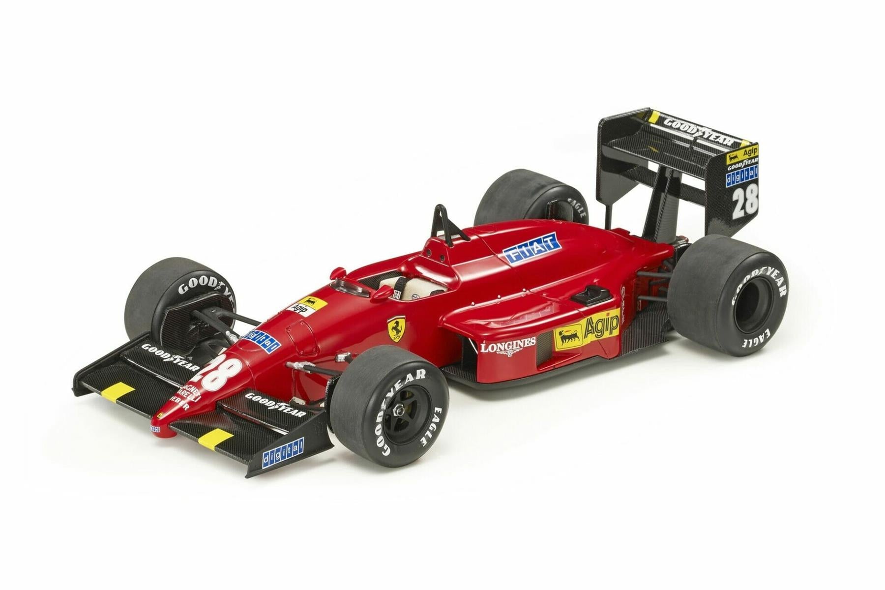 GP Replicas 1:43 Scale Ferrari F189 640 #28 G.Berger