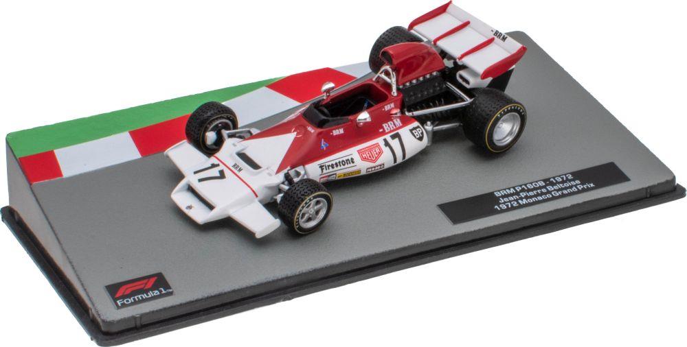 Atlas Editions 1:43 Scale Brm P160B - Jean-Pierre Beltoise 1972 Monaco Grand Prix - F1 Collection