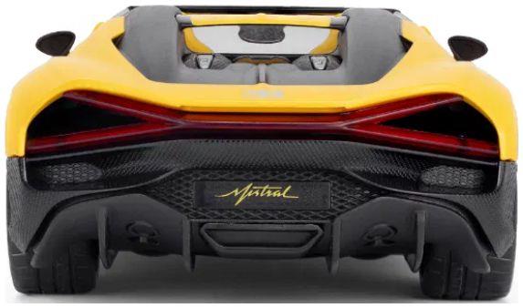 CMJ Diecast 1:24th Scale Bugatti Mistral Yellow