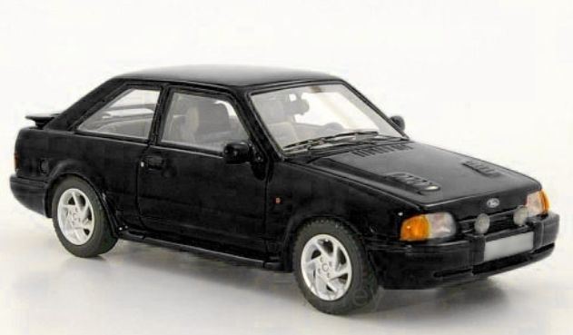 NEO 1:43 Scale Ford Escort Mk4 RS Turbo Black 1986