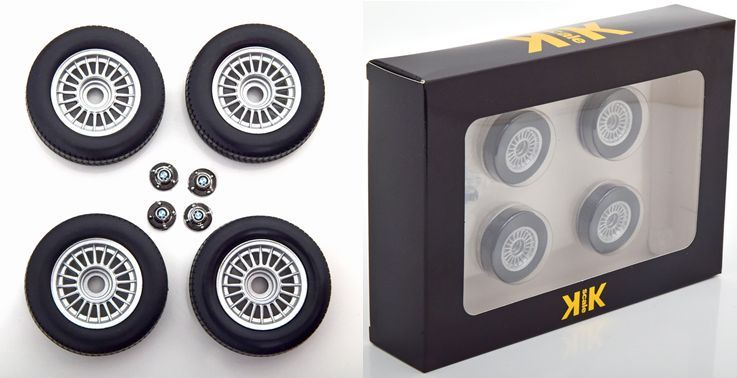 Kk Scale 1:18 Scale BMW E21 Rims and Tyres