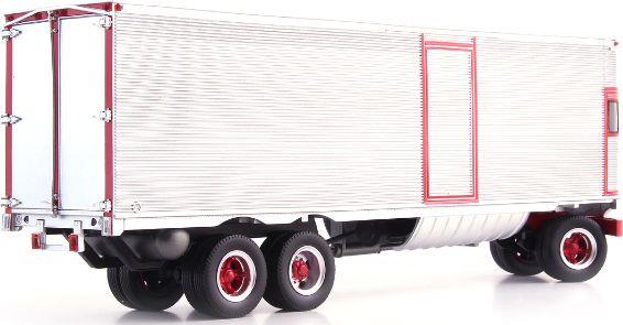 Autocult 1:43 Scale Fageol TC Cargo Liner Silver