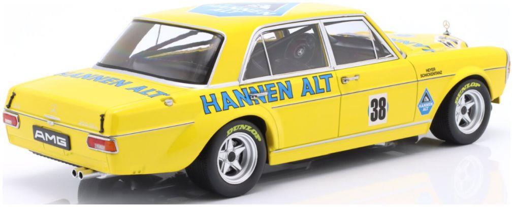 IXO 1:18 Scale Mercedes Benz 300 SEL 6.8 #38 'Hannen Alt' Final of Season Hockenheim 1971 Hans Heyer