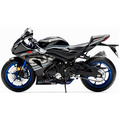 LCD Model 1:12 Scale Suzuki R1000 2020 Motorcyle Black