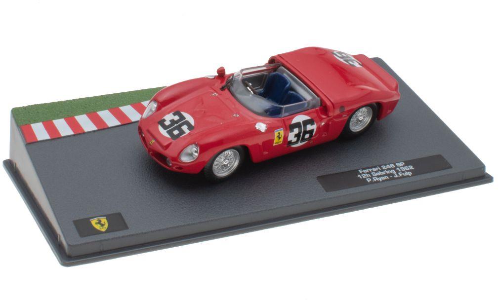 Atlas Editions 1:43 Scale Ferrari 248 SP - 12h Sebring 1962 Cased - Ferrari Racing Collection
