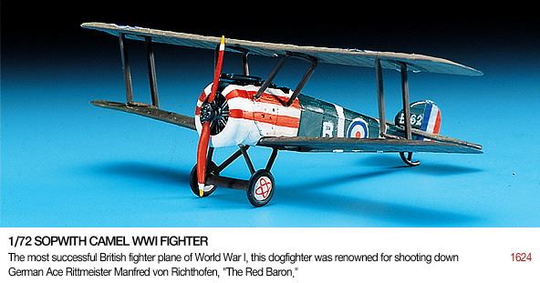 Academy Kits 1:72 Scale Sopwith Camel