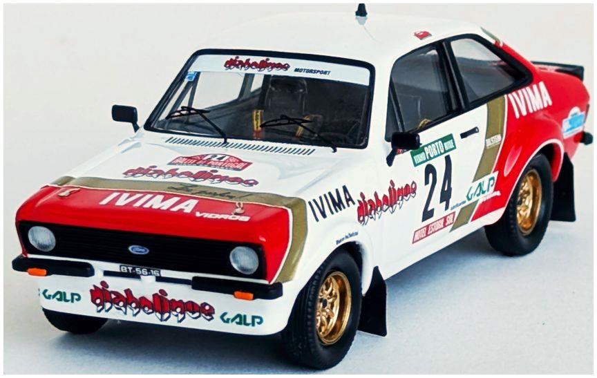Trofeu  1:43rd Scale Ford Escort Mk2 Rally of Portugal 1983 Rui Souto/Eduardo Cid