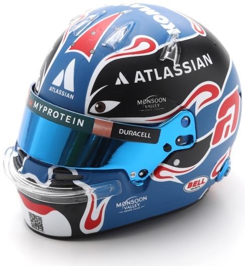 Spark 1:5th Scale Williams Racing Alexander Albon Chinese GP 2025 Helmet