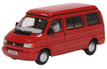 Oxford Diecast 1:76 Scale VW T4 Westfalia Camper Paprika Red