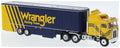 Brekina 1:87 Scale Kenworth K 100 Aerodyne Renntransport-SZ Wrangler Racing 1980