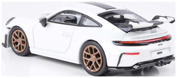 Paragon  1:64th Scale Porsche 911 GT3 (992.2) Grand Prix White 2025 (RHD)
