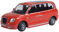 Oxford Diecast 1:76 Scale LEVC TX Taxi Tupelo Red