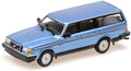 Minichamps 1:87 Scale Volvo 240 Gl Break - 1986 - Blue Metallic
