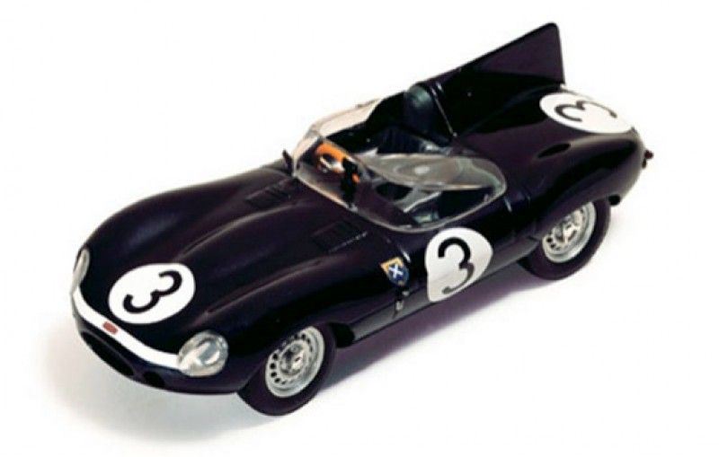 IXO 1:43 Scale Jaguar D Type #3 Winner 24h Le Mans 1957 Flockhart/Bueb