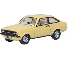 Oxford Diecast 1:76 Scale Ford Escort Mk2 Sahara Beige