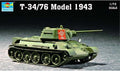 Trumpeter 1:72 Scale T-34/76 Mod 1944