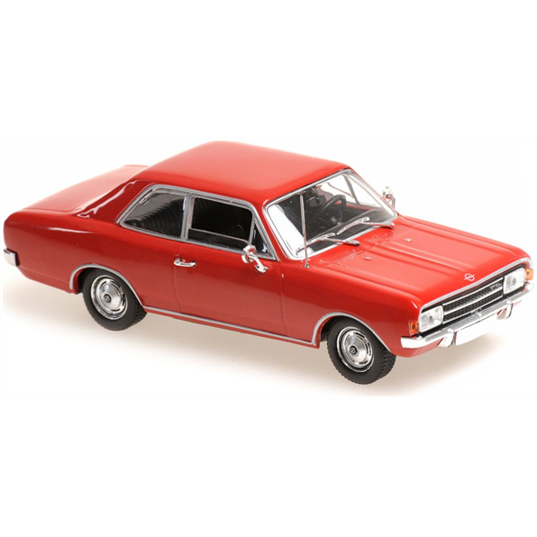 Minichamps 1:43 Scale Opel Rekord C - 1966 - Red