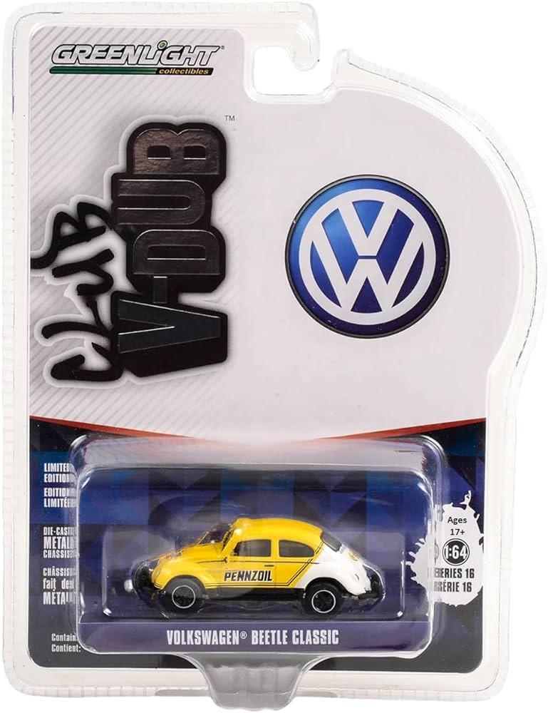 Greenlight 1:64 Scale Classic VW Beetle Pennezoil Racing