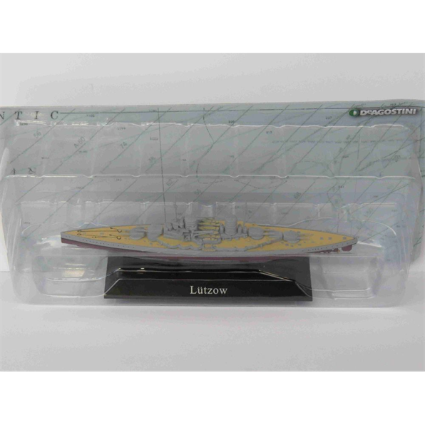 Atlas Editions 1:1250 Scale Lutzow Battle Cruiser, 1915