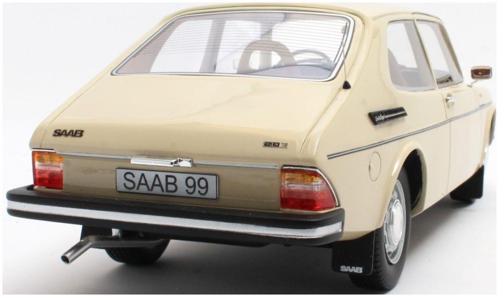 Cult 1:18 Scale Saab 99 Combi Orchid White 1975