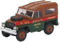 Oxford Diecast 1:76 Scale Land Rover Lightweight Hardtop Fred Dibnah