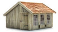 Artitec 1:87 Scale Chicken Barn kit 1:87