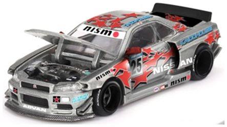 MiniGT  1:64th Scale Nissan Skyline GT-R (R34) Kaido Star Racing V1