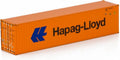 WSi 1:50 Scale Hapag Lloyd 40ft Container Premium Line