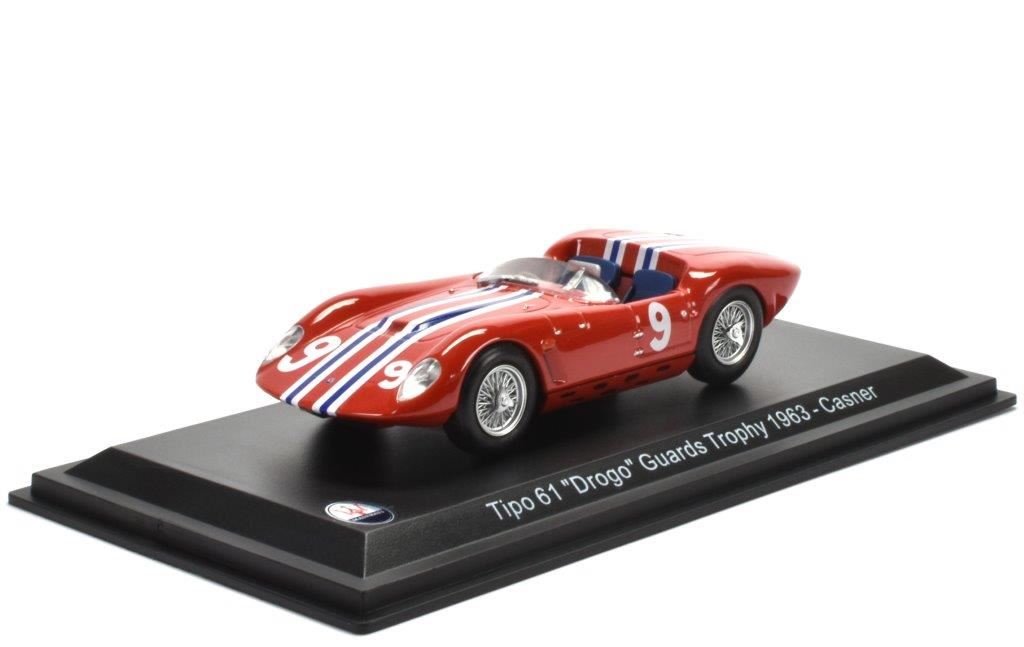 Atlas Editions 1:43 Scale Maserati Tipo 61 'Drogo' Guards Trophy 1963 168 Casner
