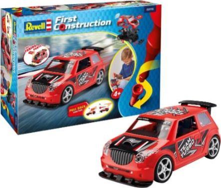 Revell 1:20 Scale Rallye Car w/Pullback Motor Red