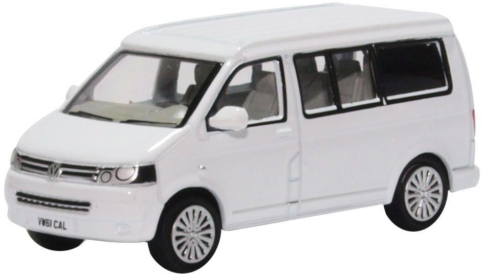 Oxford Diecast 1:76 Scale VW T5 California Camper Candy White