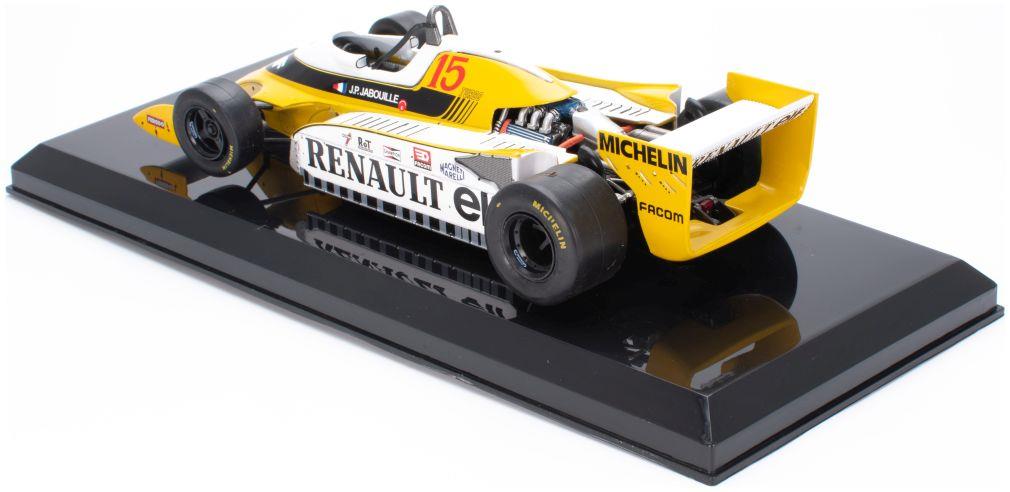 Atlas Editions 1:24 Scale Renault RS10 - Jean-Pierre Jabouille 1979 Cased - 1:24th Scale F1 Collection